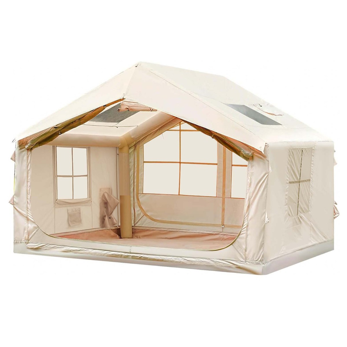 에어텐트 캠핑텐트 원터치텐트5-6인용, 베이지 565,600원