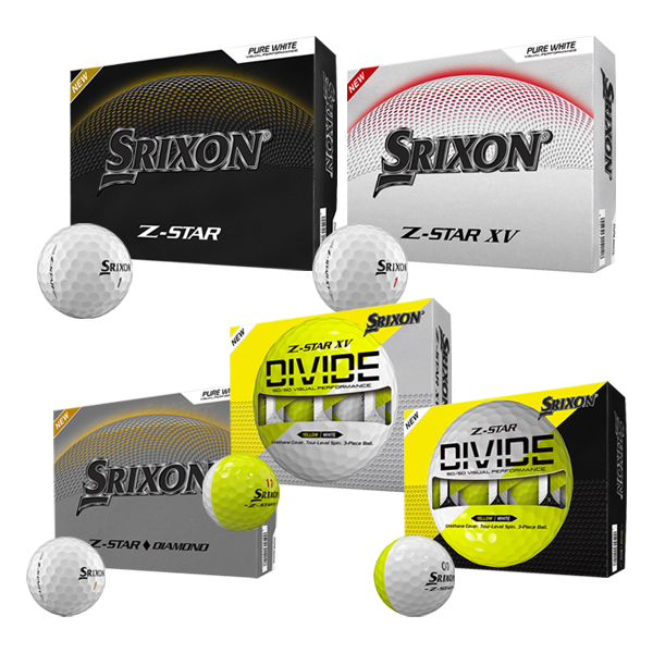 스릭슨 Z-STAR9XVDIAMONDDIVIDE 반반 칼라 3피스 골프공-12알 56,500원