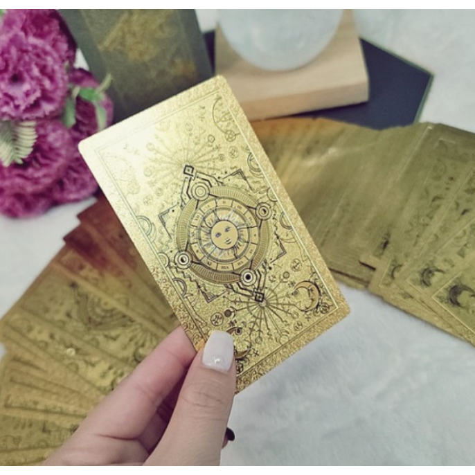 더풀타로 골드 유니버셜 웨이트 황금 타로 카드 5종류 스티커 포함 42,800원