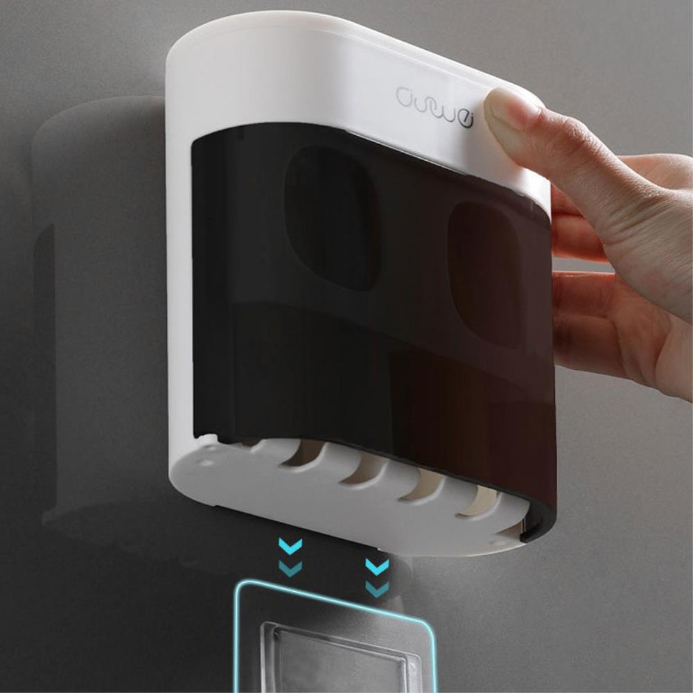 무타공 접착식 칫솔걸이 치약디스펜서 주방소품 홀더 14,730원