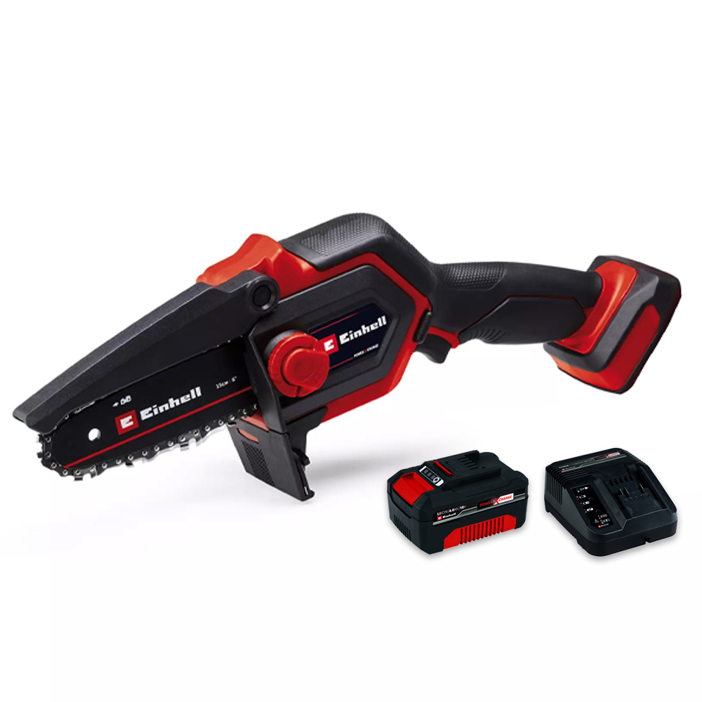 독일 아인헬 충전식 전기톱 체인톱 충전톱 미니 소형 체인톱 무선 충전 전동톱 GE-PS 18/15 (배터리2.5ah + 충전기), 1개 263,000원