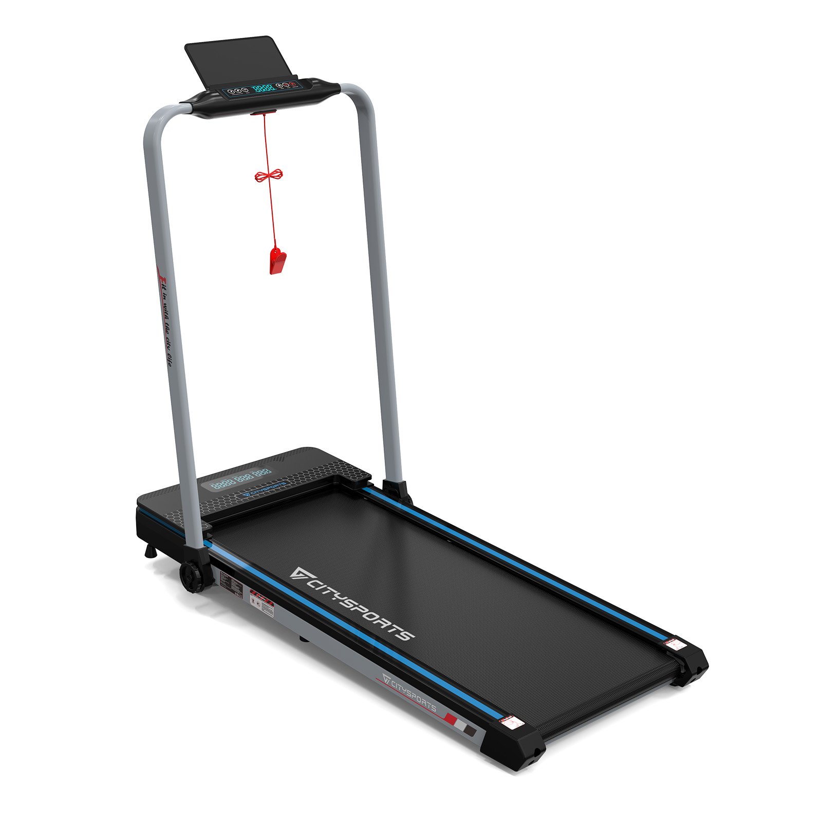 Citysports런닝머신 WP3 블랙블루 리모컨/블루투스/핸드레일/APP/경사조절 320,000원