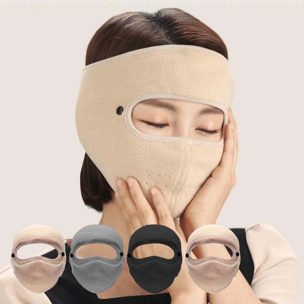 핫따숨 캐나다 고글 마스크 1+1+1+1 겨울 방한 귀마개, 1개 29,800원