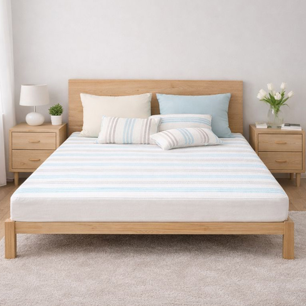 라인하우스 3D메쉬 사계절용 돌침대 전용매트 밀림방지매트 3cm, 스트라이프 메쉬 211,050원