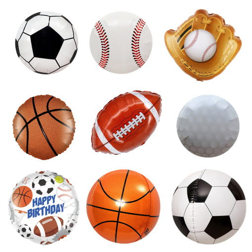 공 모양 은박풍선 축구공 3,000원