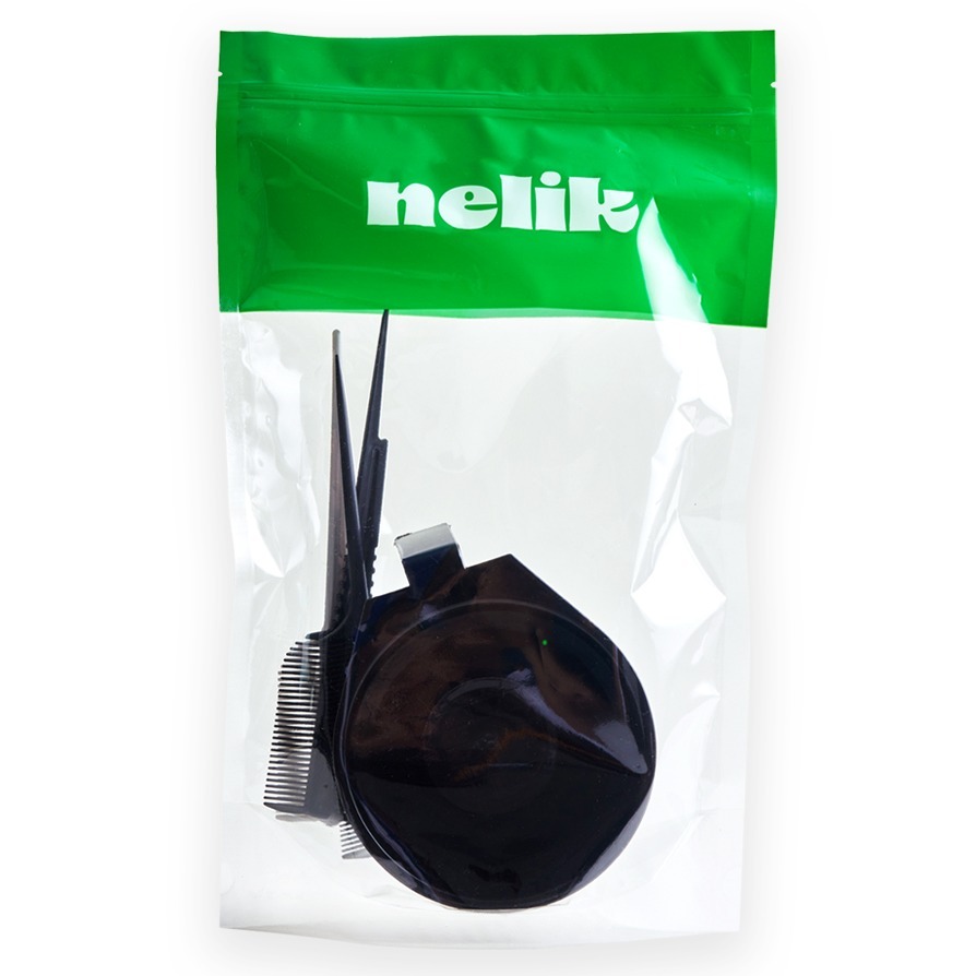 넬릭 간편 컬러 와이즈 프로 셀프 염색 볼 + 빗 2p + 꼬리빗 세트 3,100원