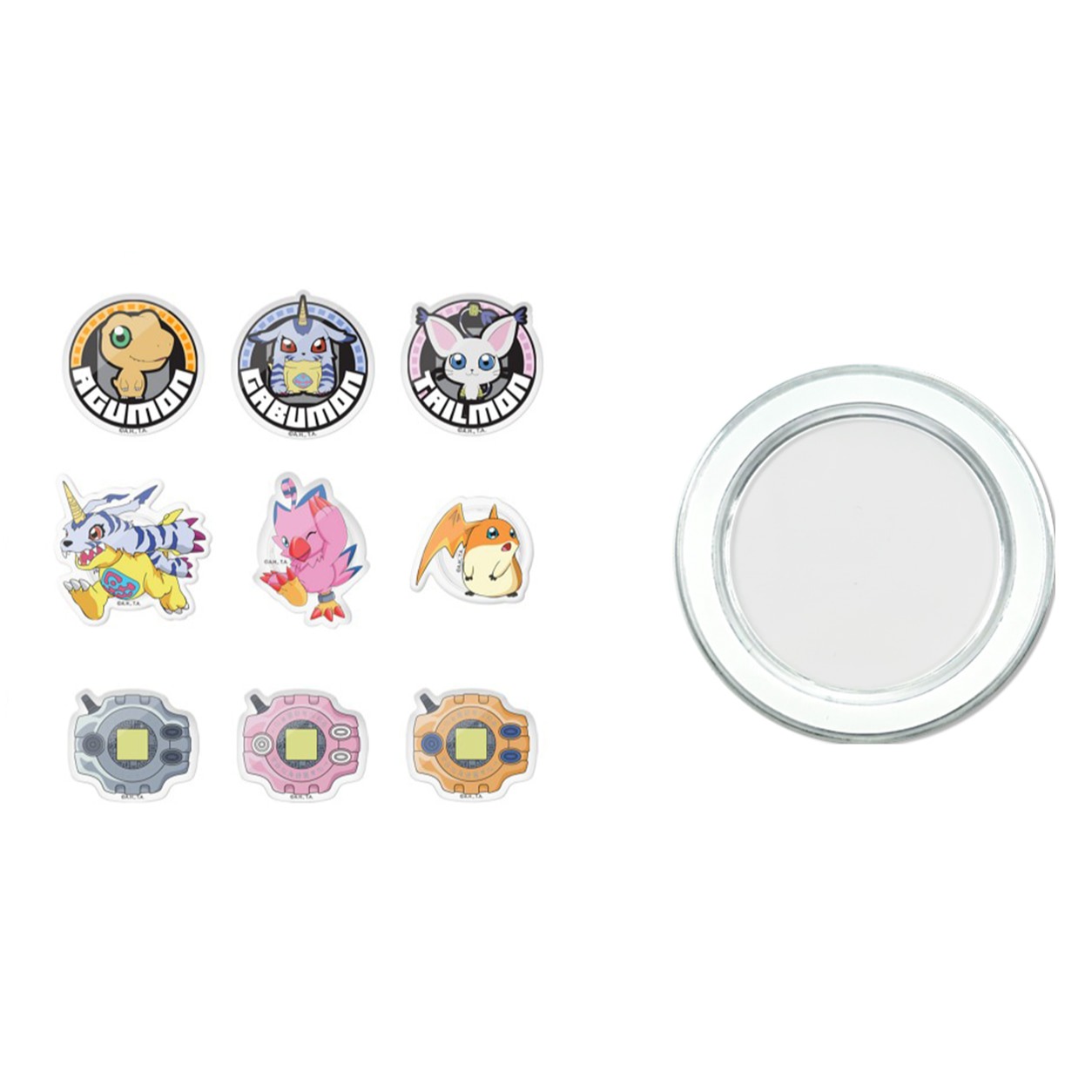 디지몬 디지바이스 아크릴 그립 톡 맥세이프 거치대 디지몬어드벤처 13,500원