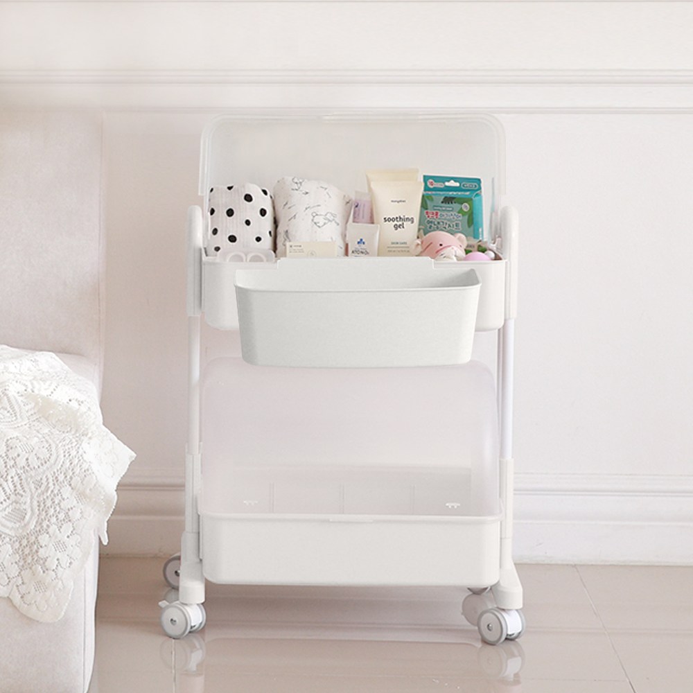 뉴코코맘 트롤리 기저귀정리함 아기트롤리 기저귀보관함 이동식트롤리 77,900원