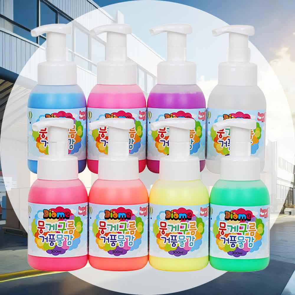 거품물감 300ml x 8색 세트 야광물감 키즈맘아트 아기물감놀이 퍼포먼스 유아거품물감 유아용물감 103,700원