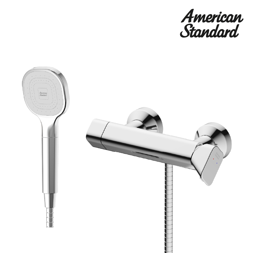 아메리칸스탠다드 메스 벽붙이 샤워기 욕조 수전 샤워수전 세트 크롬 FB2661, 1개 219,700원