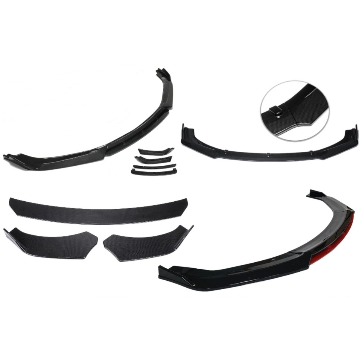 전차종립댐 프론트 공용 유니버셜 프론트립 에어댐 바디킷 A무광 54,000원