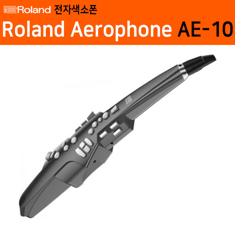 미성악기/ Roland 롤랜드 전자색소폰 AE 10 에어로폰 그레이, 그레이(충전기포함), 1개 1,150,000원