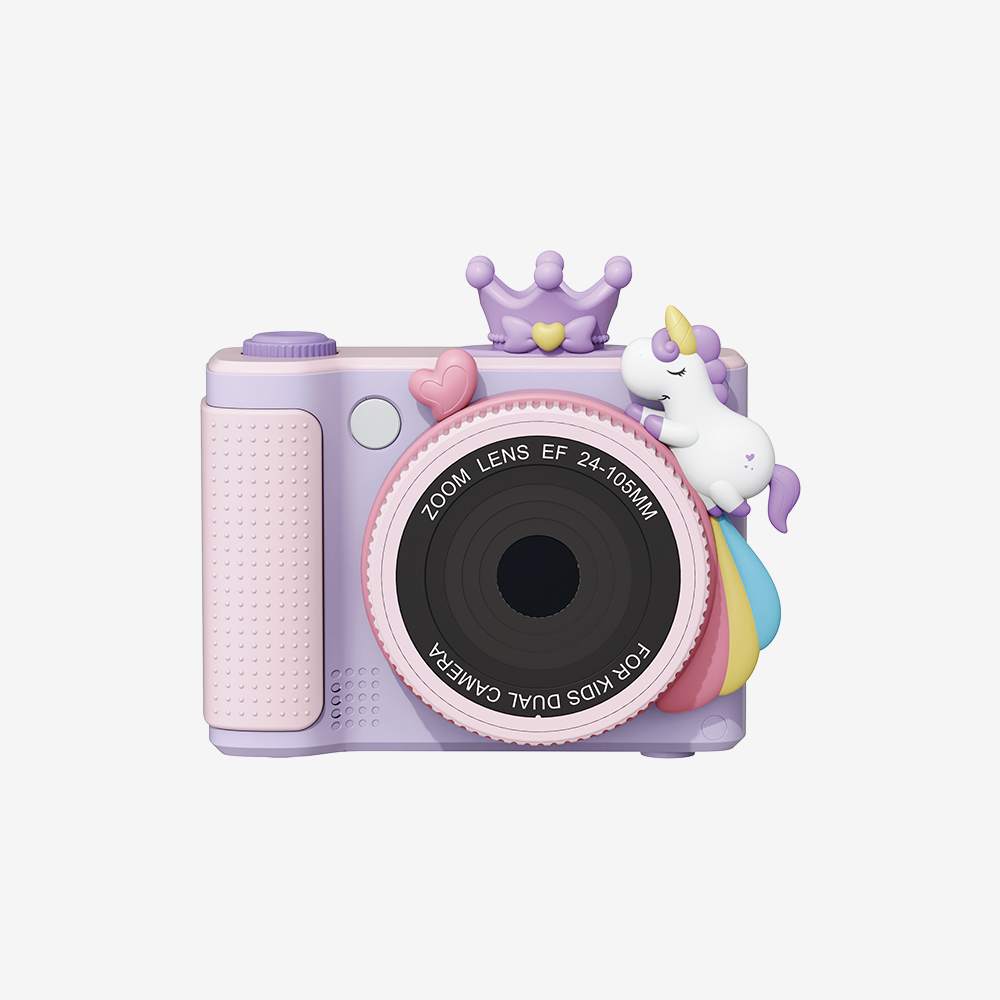 플리노 키즈 카메라 줌 ZOOM 어린이 디지털 토이 카메라, 1개, 퍼플 79,000원
