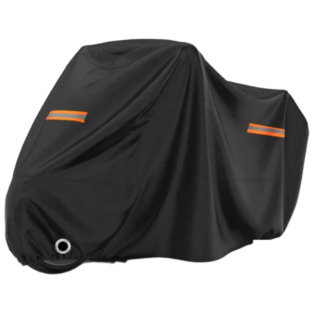 올니스 오토바이 커버 덮개 방수 방풍 자전거 전차종 풀커버, 1개, 블랙 19,900원