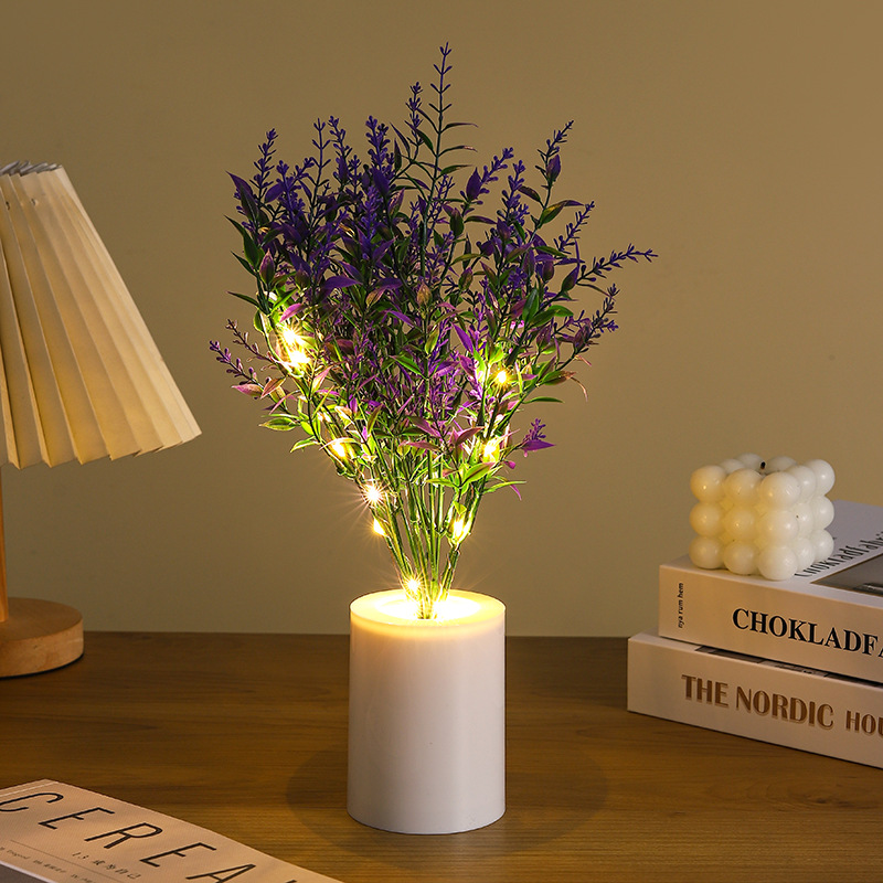 LED 화분 조명 라벤더 11,750원