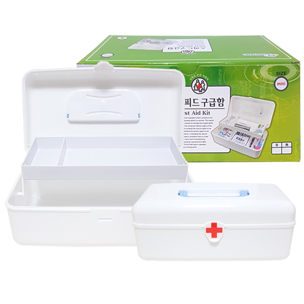상비약 세트 구급상자 구급함 약보관함 미니 케이스 약통 하루생각 7,900원