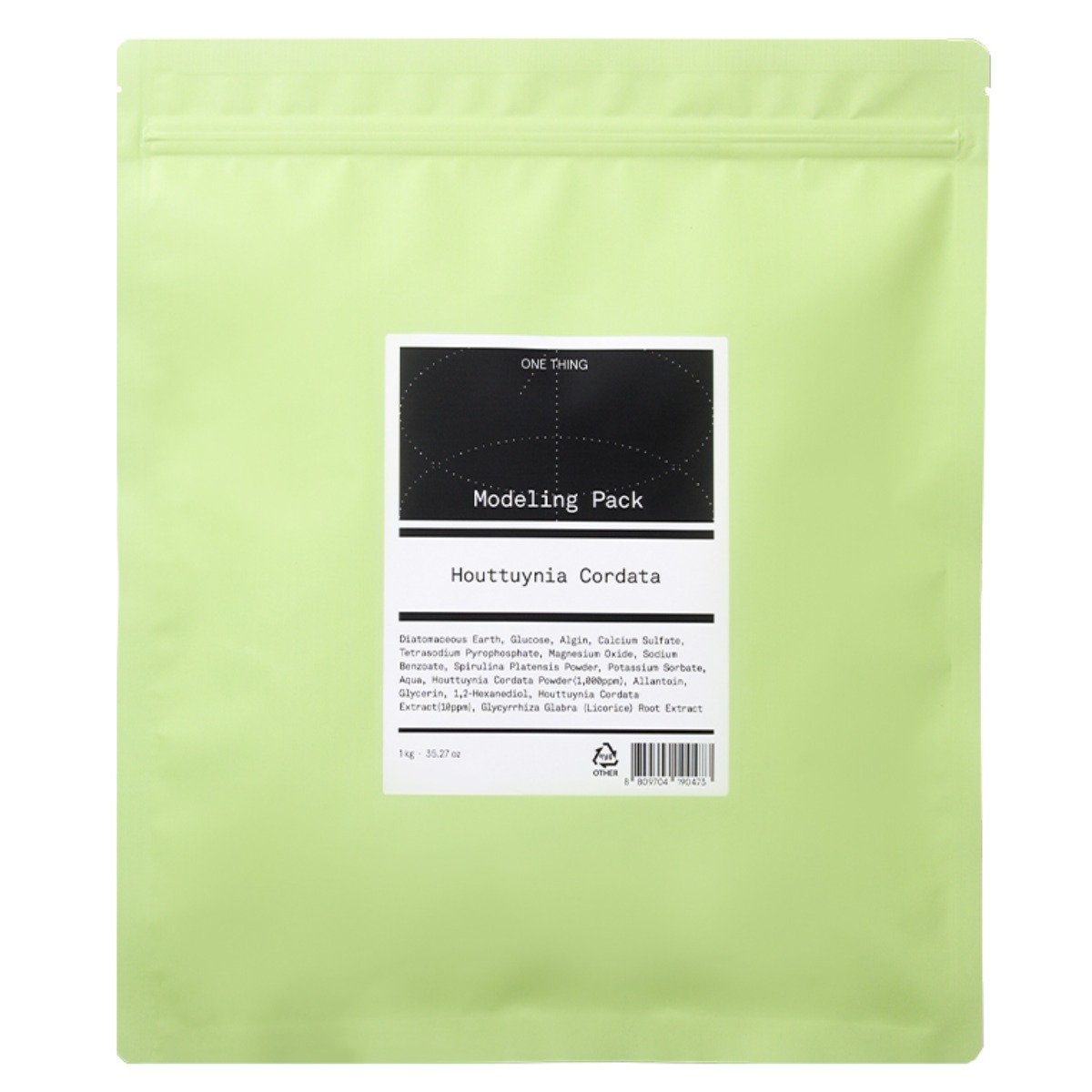 원씽 모델링 팩 1kg 대용량 33회분 모델링 마스크 31,000원