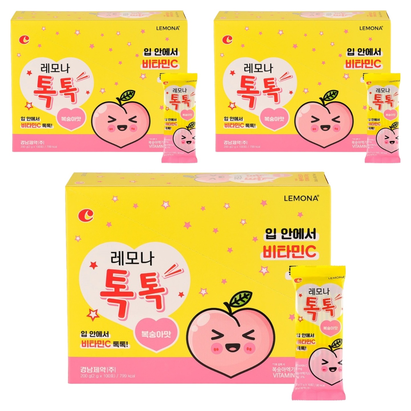 레모나 톡톡 어린이 비타민 간식 2g 100포 41,900원