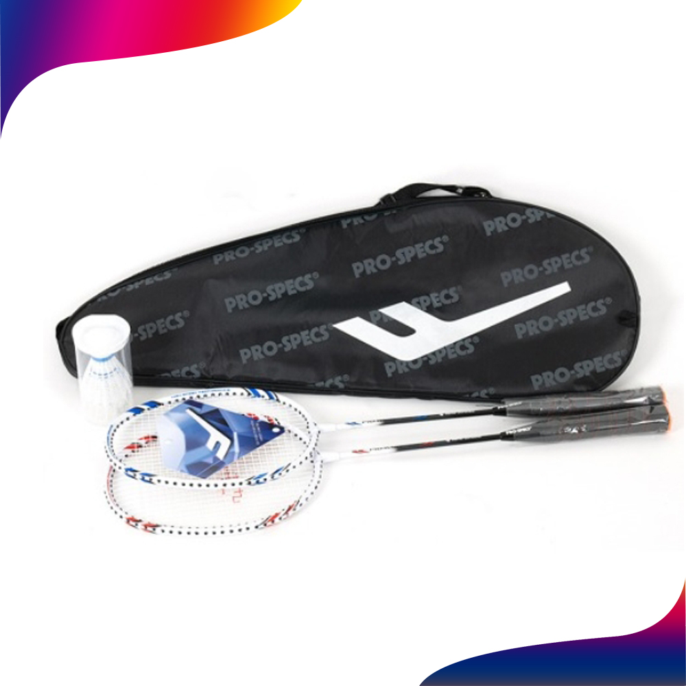 PS 프로스팩스 배드민턴 라켓 PRIMARY200 2개입 셔틀콕 2 가방 포함 알루미늄 스틸 유광 90g 30,100원