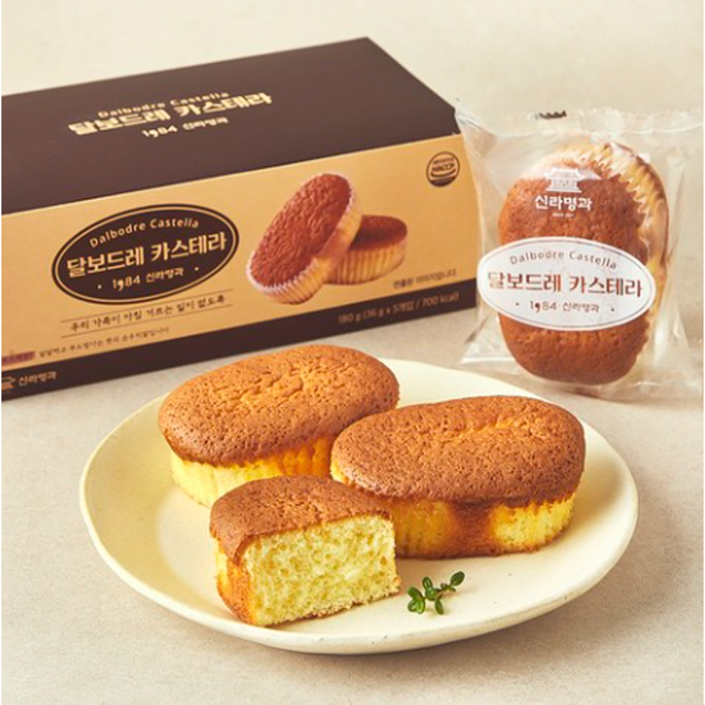 신라명과 달보드레카스테라 180g, 1개 17,500원
