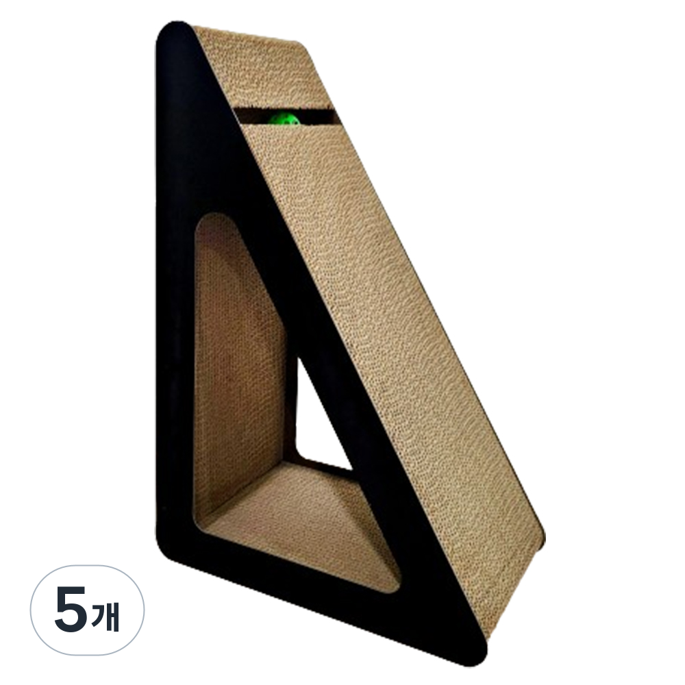 마아 고양이 터널 삼각 수직 일체형 스크래쳐, 페이퍼, 5개 94,500원