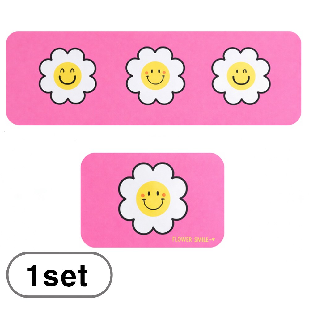 차쿠 규조토 주방 발매트 스마일 규조토 발매트 2종세트 13,800원