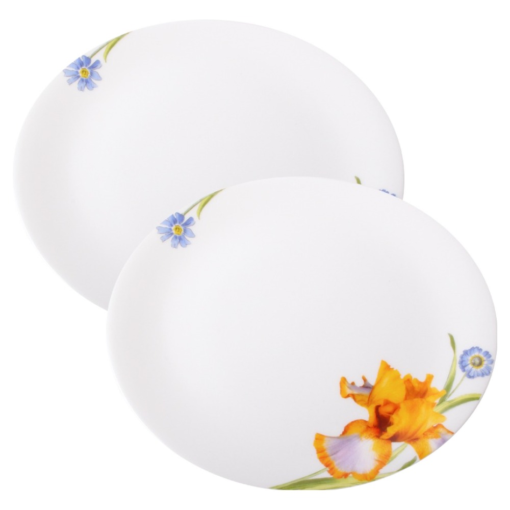 한국도자기 본차이나 아이리스 원형 접시 20.7 x 18.5 cm 23,900원