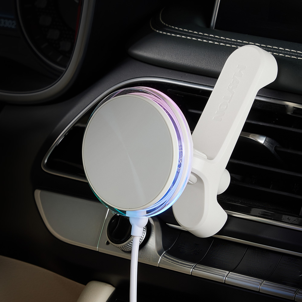 메이튼 고충 맥세이프 거치대 VER i, 화이트, A3, 현재가 19,800원