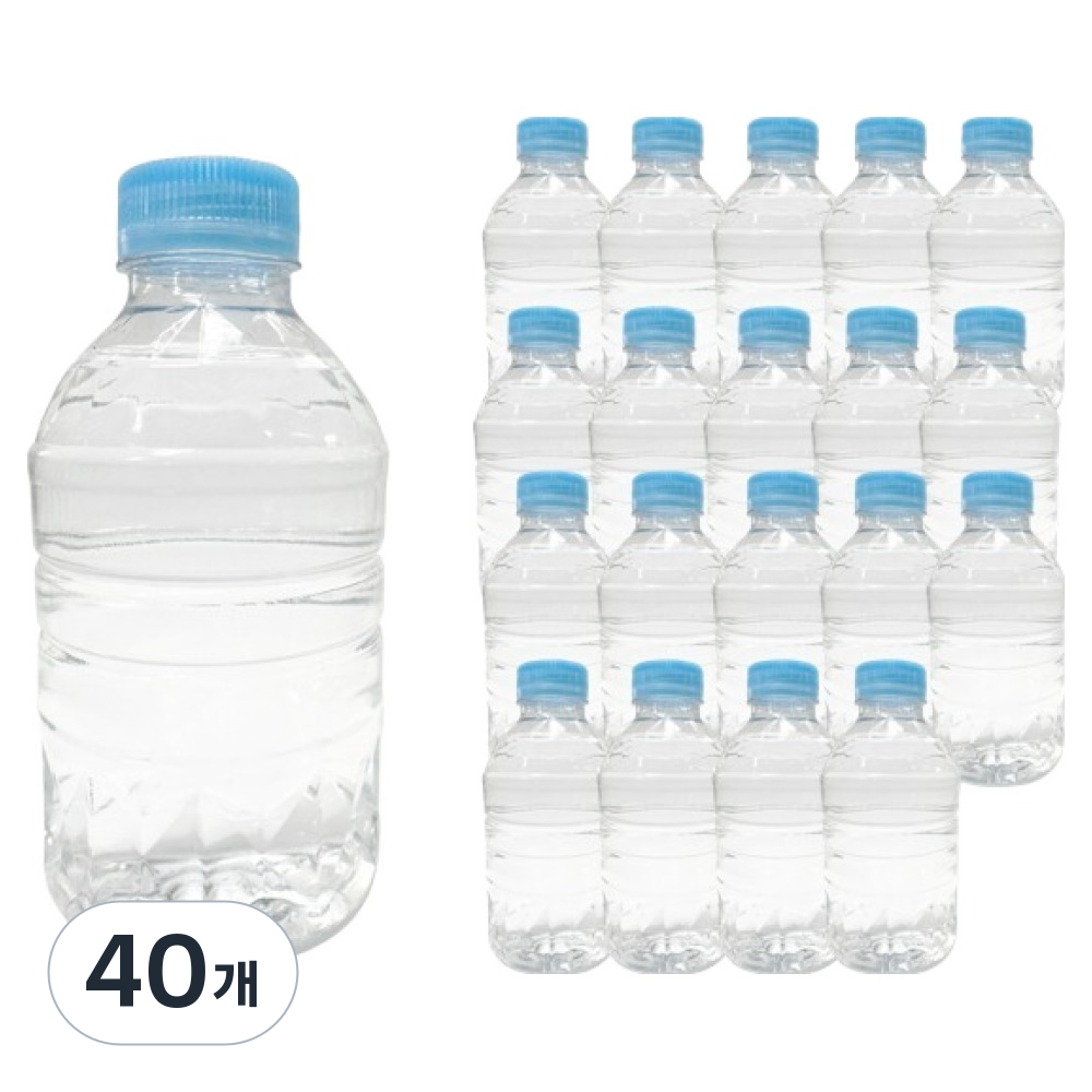 동원샘물 생수 무라벨, 300ml, 40개 12,750원