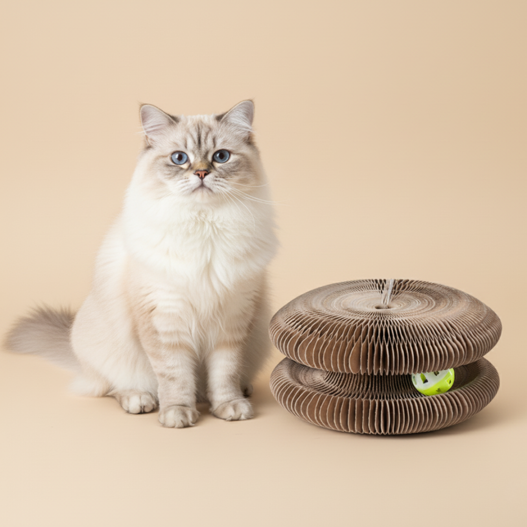 귀여운 손풍금 스크래쳐 고양이 장난감 6,600원