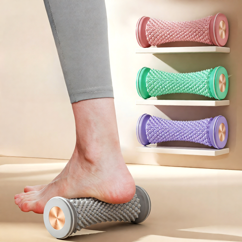 비아찰리 발바닥 마사지 롤러 지압기, 라벤더퍼플, 1개 3,870원