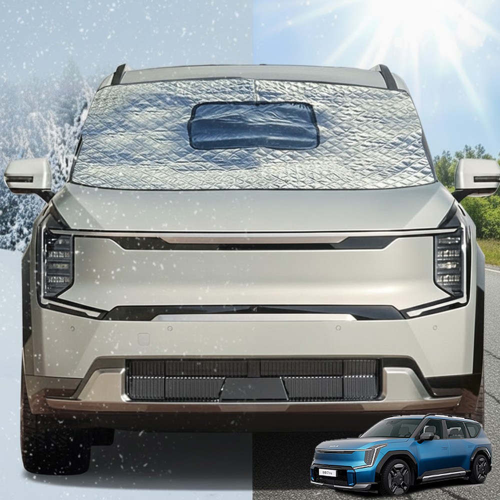 벤비아믹스 EV9 호환 자석 성에커버 햇빛가리개 블랙박스 주차카바 야외주차 사계절 차박용품 사생활보호 00753, SUV 19,800원