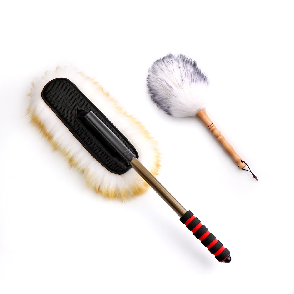 차싹 카템 양모 차량용 먼지털이개 실외용 길이조절형 + 내부용 그레이 23,900원