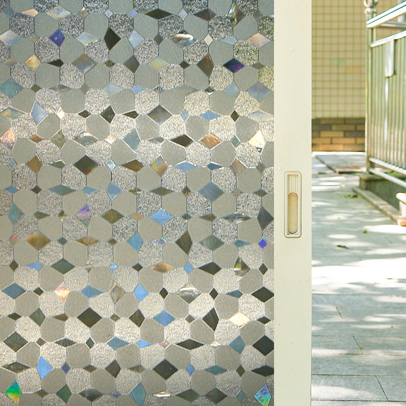 여신 유용한 유리 창문 사생활 보호 샤이닝 3D 시트지, 폴리곤 19,250원