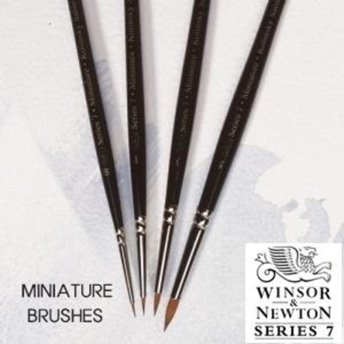 윈저앤뉴튼 콜린스키 세이블 시리즈7 미니어처 수채화붓 둥근붓 세필붓 (옵션선택) 22,420원