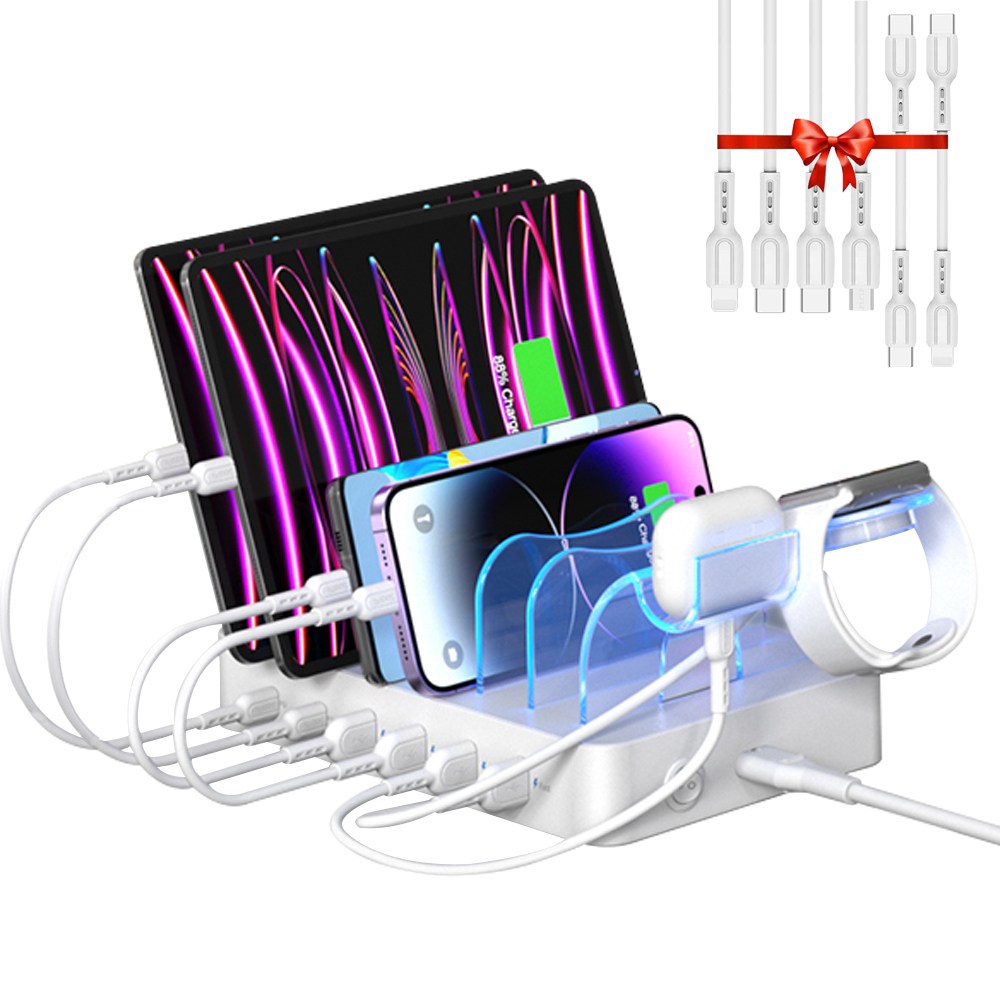 Soopii LED 6포트 PD PPS 고속 멀티충전기 CS60PD 애플워치 55,690원