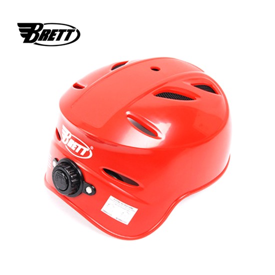 브렛 포수 조절식 헬멧(레드) 포수 장비 야구헬멧 58,430원