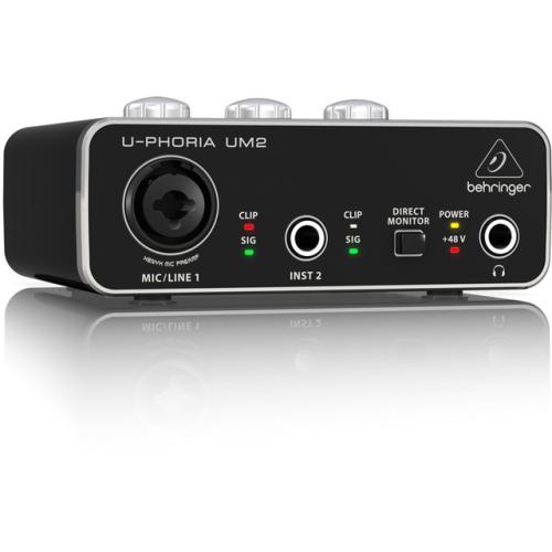 BEHRINGER UMC22  UM2 오디오 인터페이스 마이크 헤드폰 앰프 녹음 사운드 카드 93,080원