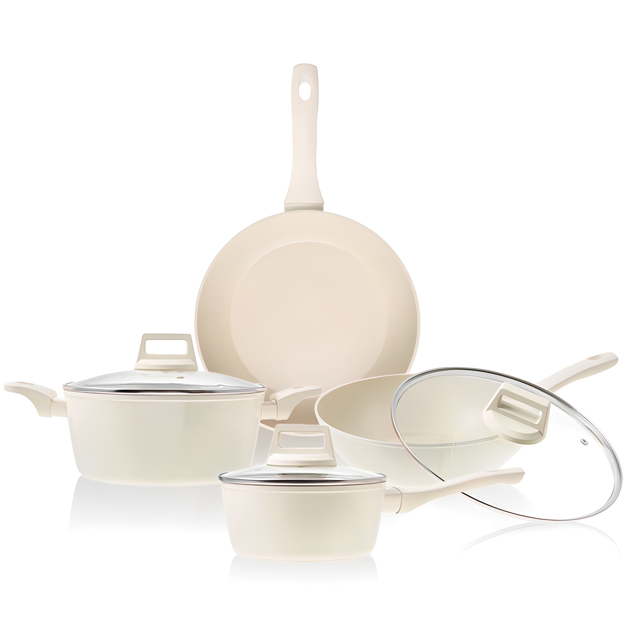 빌리빈 냄비 + 프라이팬 5종 세트 (인덕션 사용 가능) 67,990원