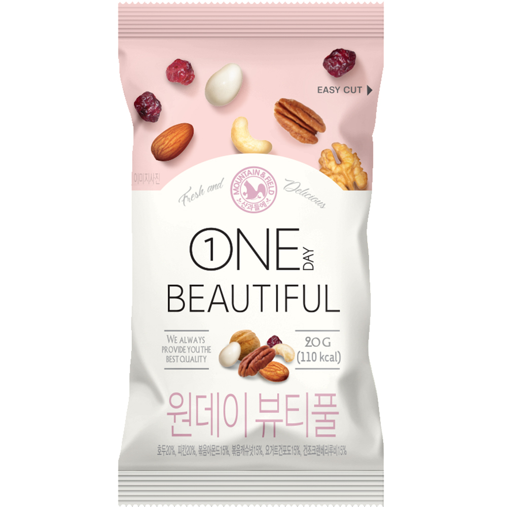 산과들에 원데이뷰티풀 하루견과, 20g, 50개 33,100원