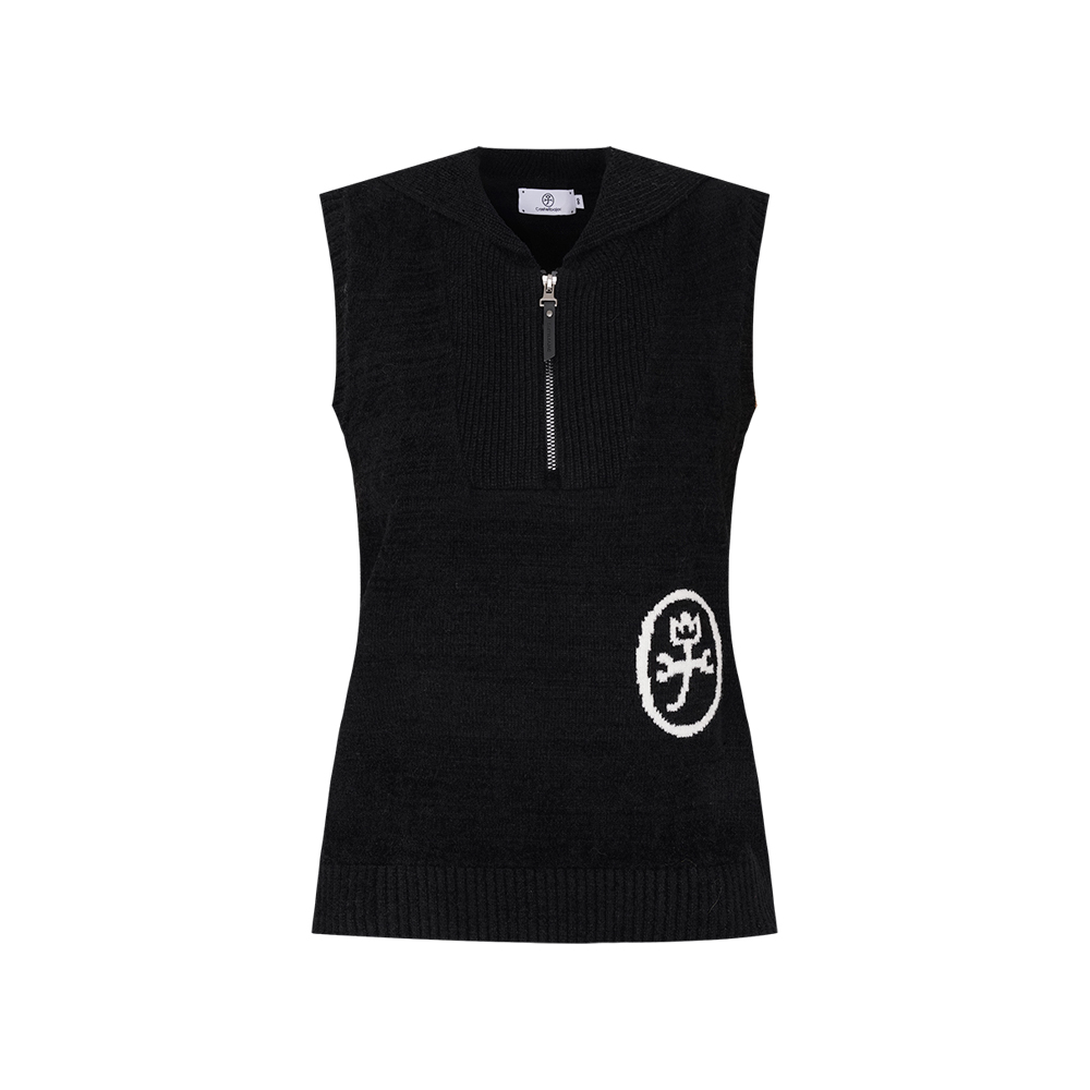 까스텔바작 여성 변형 에리 니트 베스트_BGDFSV501 108,000원