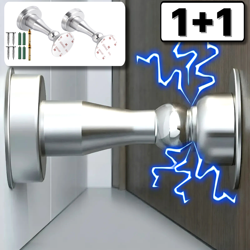 본푸름 무소음 무타공 자석 도어스토퍼, 2개 10,000원