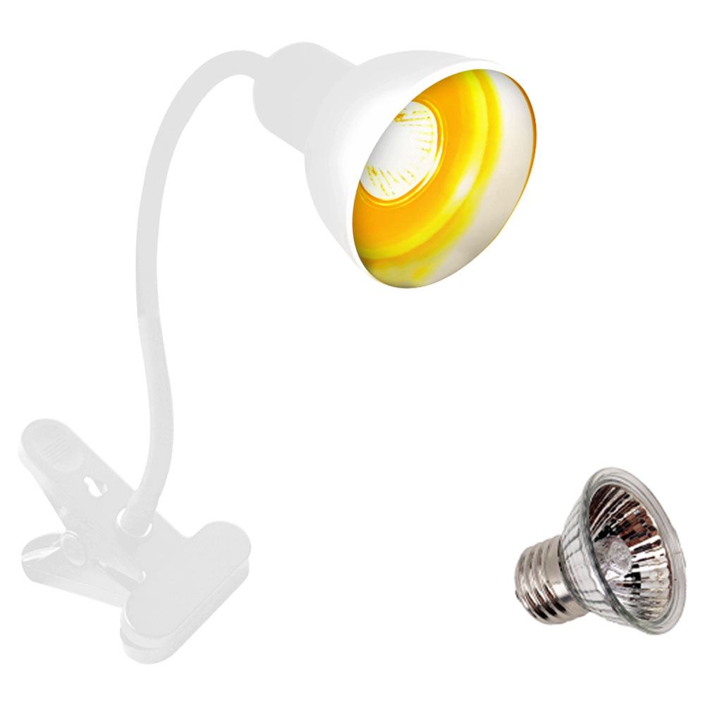 아마존 파충류 양서류 할로겐 클립타입 조명 + 램프 세트 25W AMZ-C07 12,800원