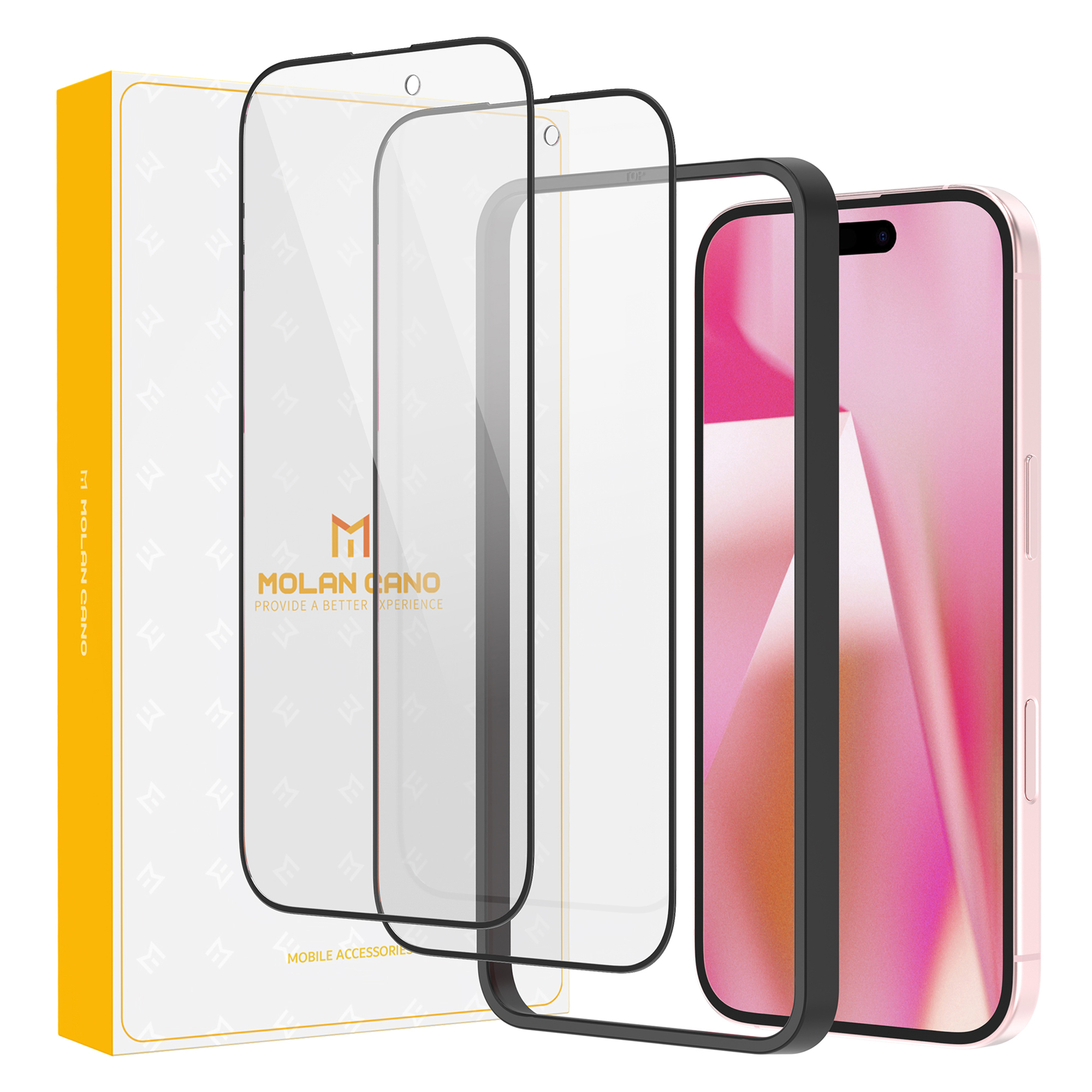 모란카노 파비스 풀커버 강화유리 휴대폰 액정보호필름 투명 2p 세트 8,400원