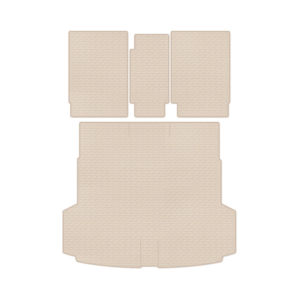 더뉴 Q5 25.07~ 리노 가죽 2열등커버+트렁크매트(일체형), 코튼베이지, 아우디 더뉴Q5 79,000원