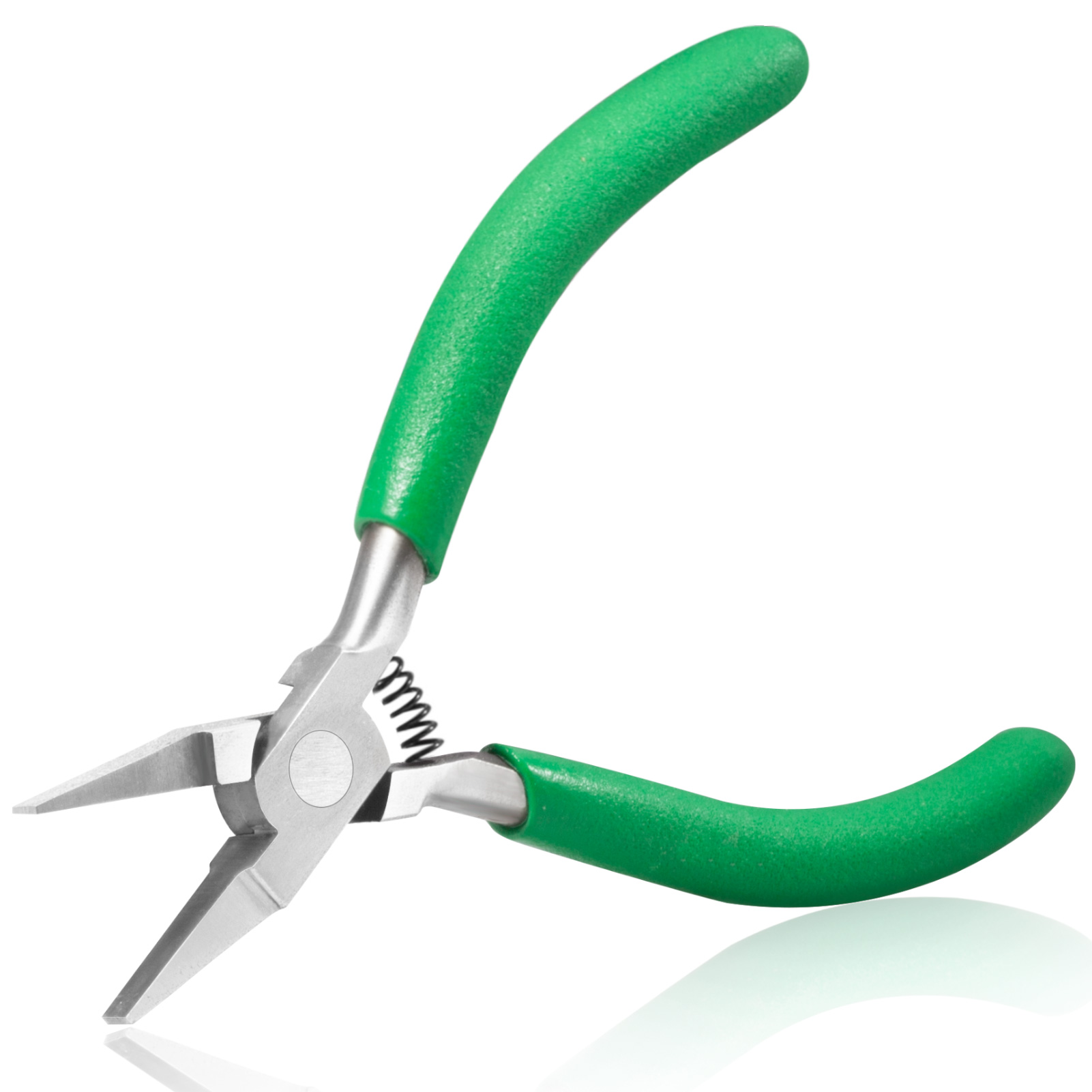 SPEEDWOX 와이어 랩핑 굽힘 또는 스트레이트 시트용 금속 굽힘 주얼리 도구 개폐 점프 링을 위한 5인치 평평한 노즈 플라이어 부드러운 턱 미니 오리 빌 플라이어, 1개 9,990원