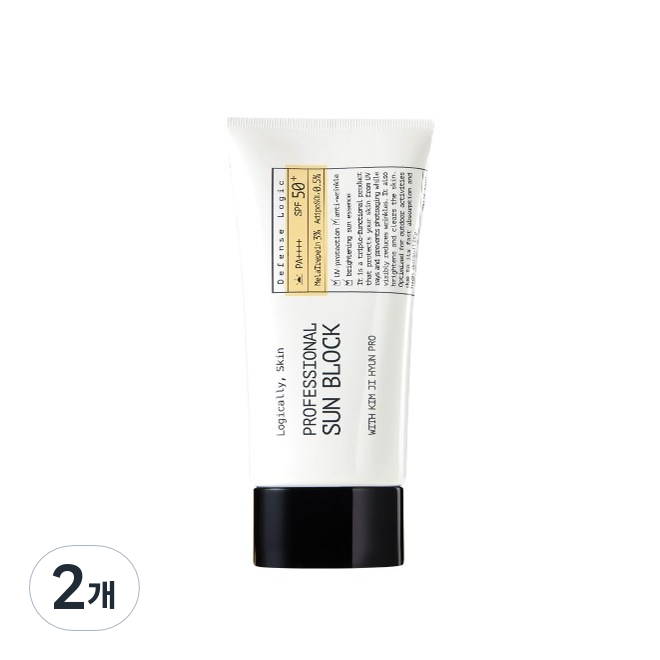 로지컬리스킨 프로페셔널 선블록 촉촉한 골프 선크림 백탁없는 선크림 광노화, 70g, 2개 44,640원