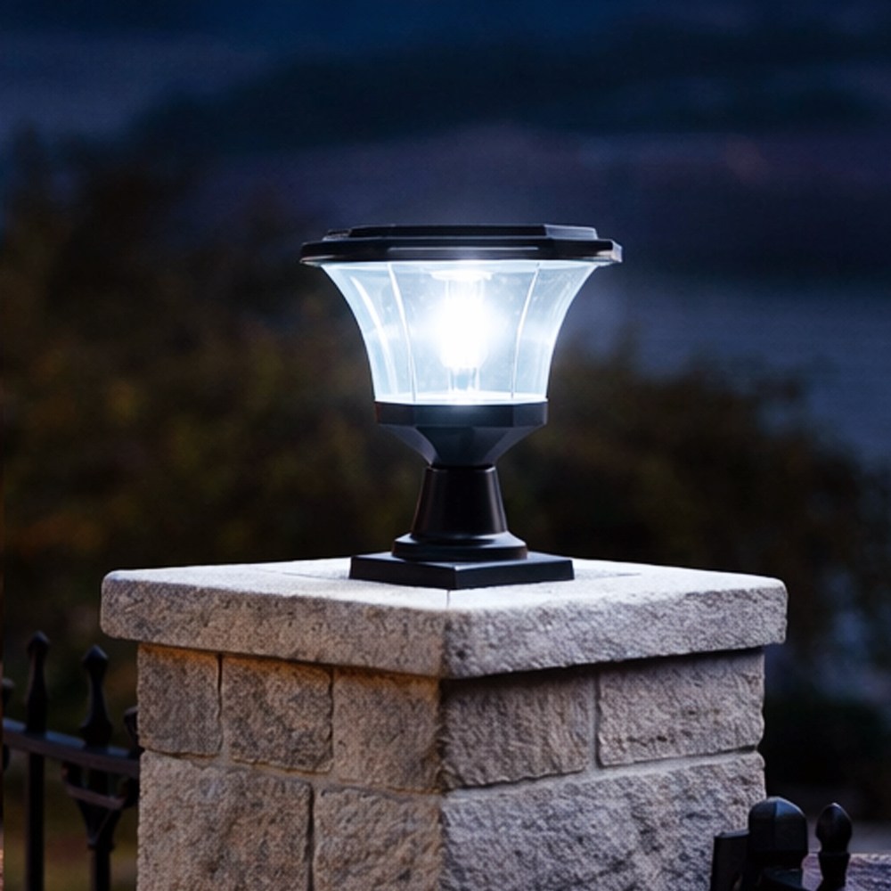 다경이즈 태양광 정원등 led 야외등 태양열 조명 팔각등, 사각탑데크형(흰색LED) 31,900원