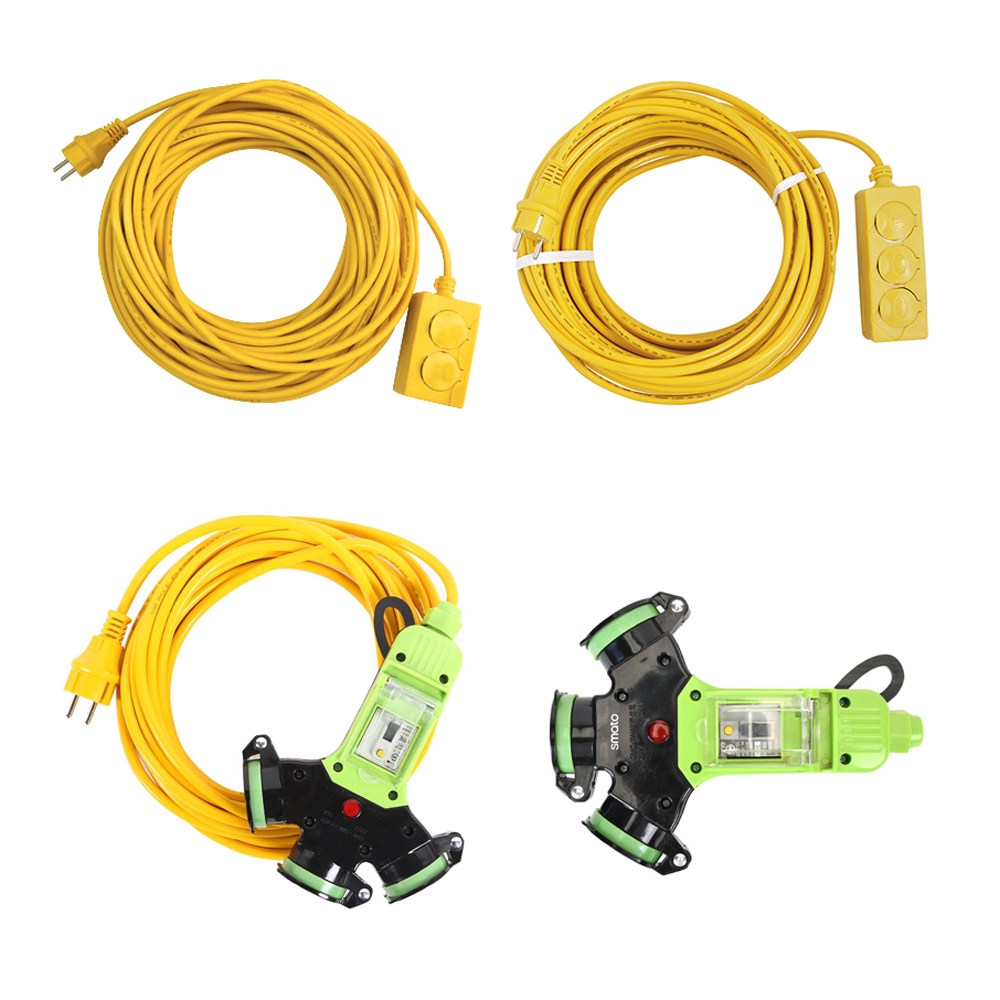 전기 연장선 산업용 멀티탭 2, 3 구 우방형 공업용 캠핑용 다용도 멀티탭 10 20 30 50 91,000원