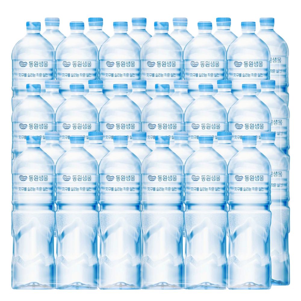동원샘물 무라벨 2l X 36병 (무료배송) 생수 물 2l 23,690원